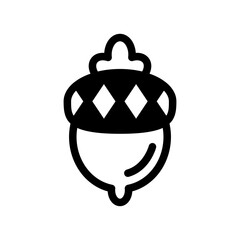 acorn solid style