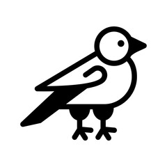 robin bird solid style