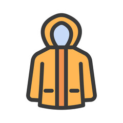 raincoat filled style