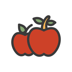 apple fruit filled style