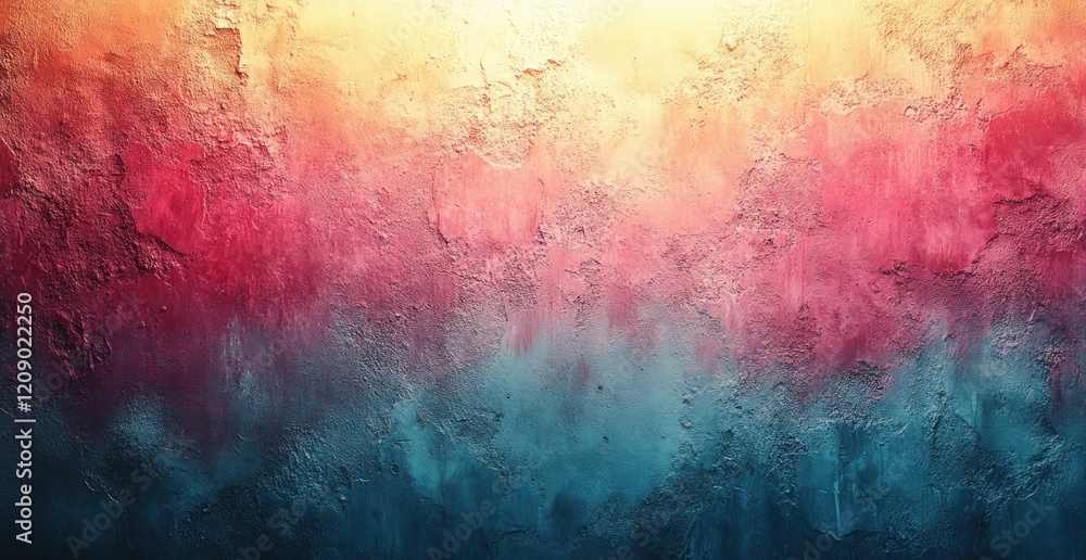Poster soft pastel background paper illustration with textured blurred edges and serene light atmosphere