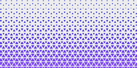 Abstract geometric pattern. Seamless vector background. White and blue halftone. Graphic modern pattern. Simple lattice graphic design