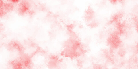 lovely and cloudy orange texture with fog and clouds,  color light ink effect shades gradient watercolor texture, grunge and stained ink and watercolor textures on white paper background.