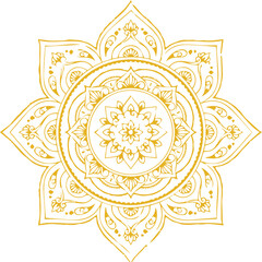 Beautiful Mandala Art and Vector Mandala Design Image.