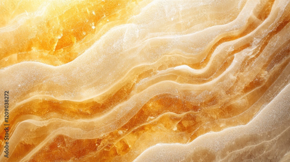 Aufkleber natural abstract ocean sand texture with warm golden tones suitable for backgrounds and design proje