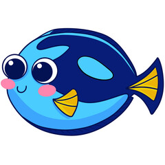 Blue Tang fish