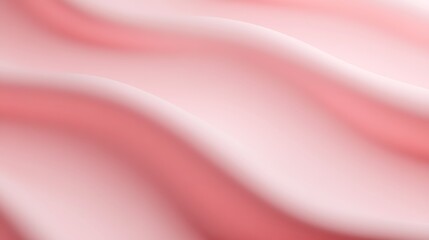 Fototapeta premium Soft Pink Wavy Fabric Texture, Gentle Flowing Creases, Abstract Background for Artistic Project and Design Inspiration
