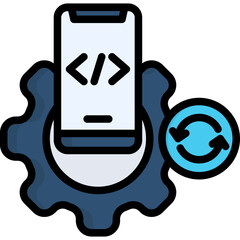 Mobile Development Icon