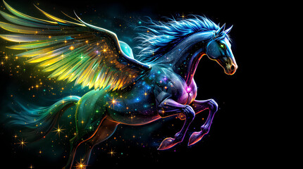 siamese fighting fish,colorful, isolated black background,Front view of Panther on black background,Fantastic painted butterfly,Black Background with animal face