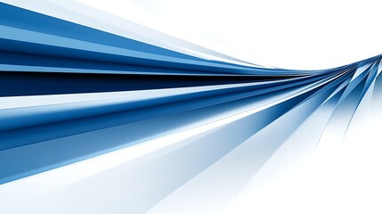 Abstract Blue White Swirling Lines Design