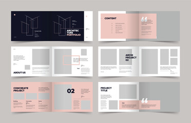 Architecture and Interior Portfolio Design, Landscape Architecture Portfolio Design