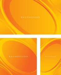 Abstract Orange Background Design
