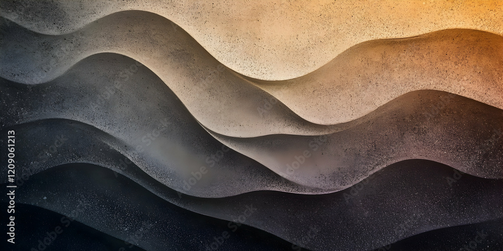 Poster abstract wave pattern: a mesmerizing abstract image showcasing a textured wave pattern in shades of 