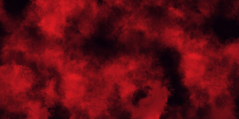 Black and red background with watercolor paint and grunge clouds, mysterious flowing digital particles of red clouds grunge, Textured dark red gradient background with Antique red stains and clouds.
