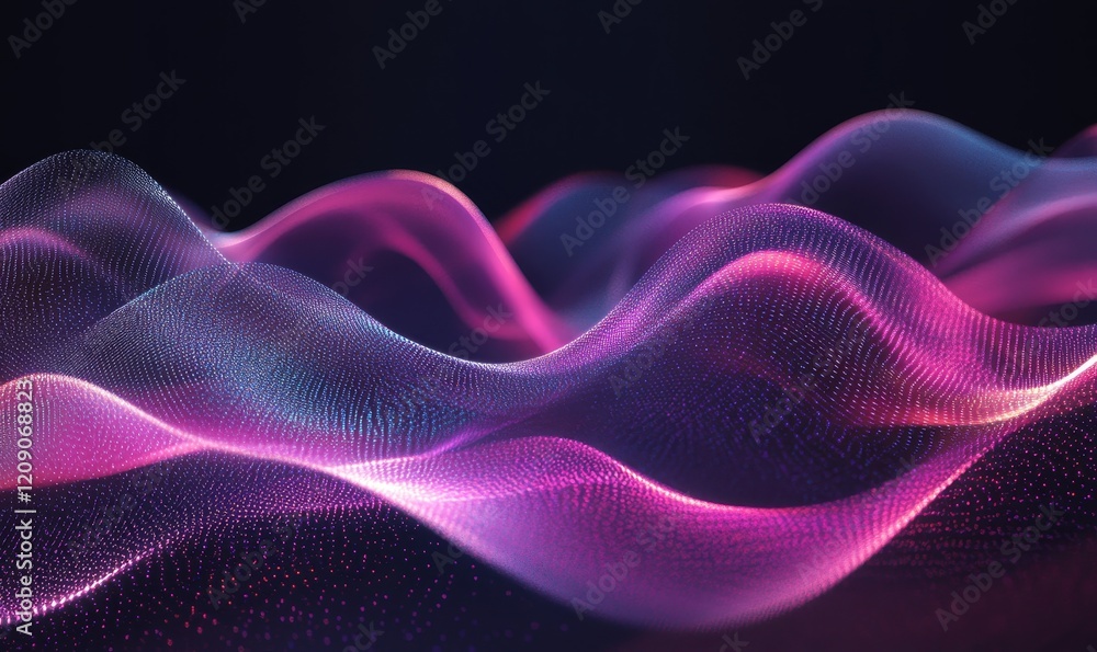 Poster abstract technology big data background concept., generative ai