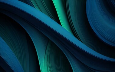Obraz premium Green background image, curve, digital, space, texture