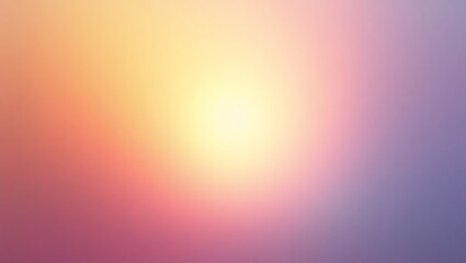 Warm abstract gradient background with glowing yellow and peach tones, creating a soft radiant effect for artistic and modern design projects