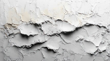 Obraz premium Minimalist Abstract White Canvas Texture Soft Lighting Simple Design