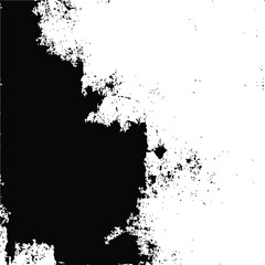 Black and White Abstract Grunge Texture background Vector