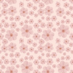 seamless sweet flowers pattern pattern