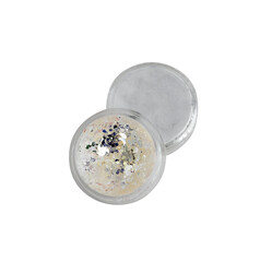 Dry powder two-color on transparent background PNG/PSD.