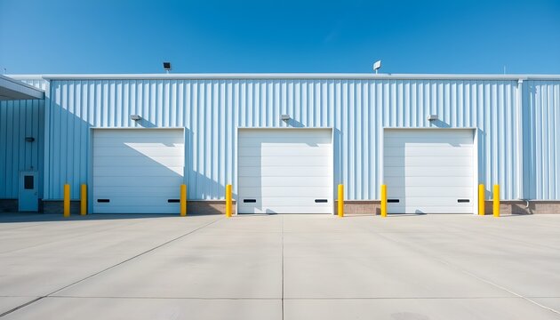 Minimalist Capture of an Open Warehouse Space