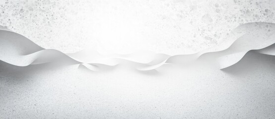 Obraz premium Minimalist Abstract Composition Soft Gradients White Gray Circular Patterns