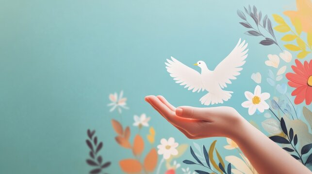 Exploring the concept of divine support and the importance of international day of peace
