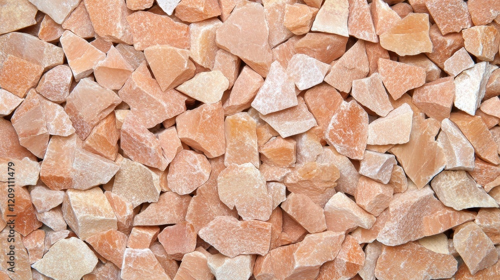 Poster peach colored stone chip aggregate texture background