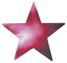 Obraz premium PNG Star five-pointed decoration letterbox.