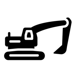 xcavator Solid icon