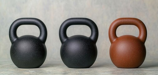 fitness and exercise strength training. Smart kettlebells, automatically adjusting resistance and tracking performance through an app