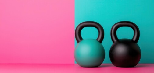 fitness and exercise strength training. Smart kettlebells, automatically adjusting resistance and tracking performance through an app