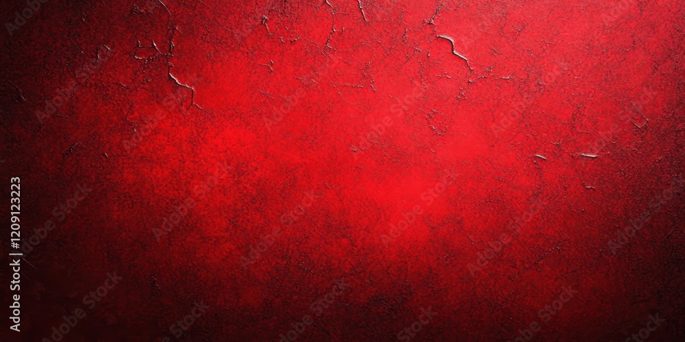 Aufkleber red abstract background texture with vintage grunge pattern and elegant vignette