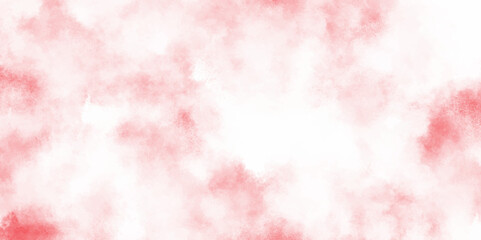 lovely and cloudy orange texture with fog and clouds,  color light ink effect shades gradient watercolor texture, grunge and stained ink and watercolor textures on white paper background.