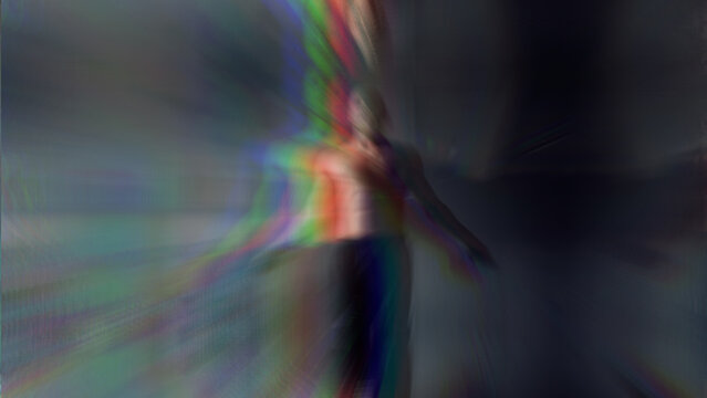 Vibrant RGB Zoom Transitions