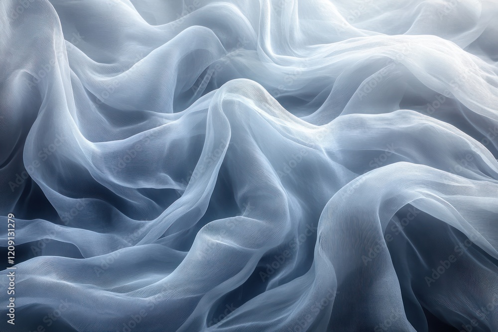 Poster abstract watercolor background texture with soft gray and white clouds in ethereal dreamy atmosphere