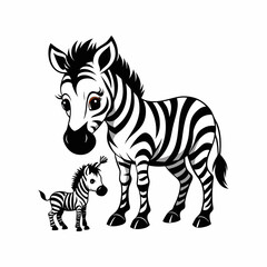 cute zebra 