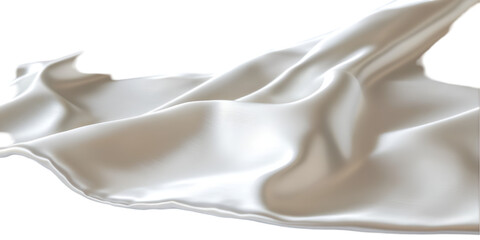 Valentine’s Day Symbols and Romantic Items on Transparent White Background