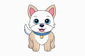 Obraz premium dog illustration 