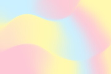 Pastel Background Soft blur background with pastel colors and wave effect.