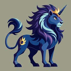 Majestic Wolf with Enchanting Glow