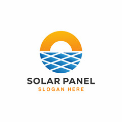Solar Energy Logo Design Template. solar energy logo icon