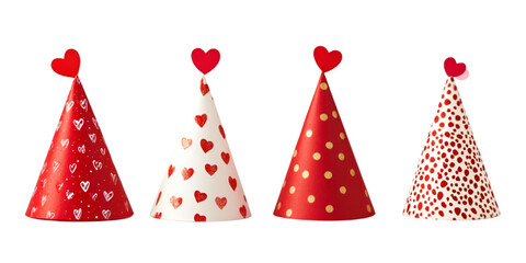 Heart Shaped Mug and Teddy Bear on White Background