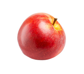 red apple isolated on white
