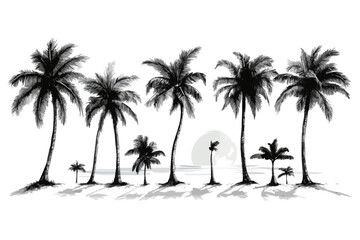 person on the beach t shirt bundle vector art design