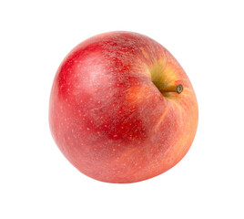 red apples isolated on white