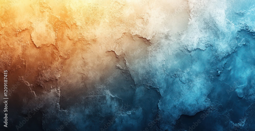 Aufkleber Soft Minimalistic Pastel Background with Textured White Paper and Subtle Gradients for Calm Aesthetic