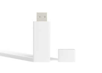 USB with Logo Mockup