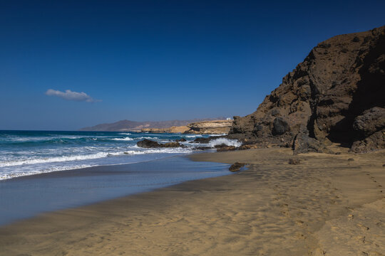 Coast in Jandia Nature Reserve. It is situated in the township o